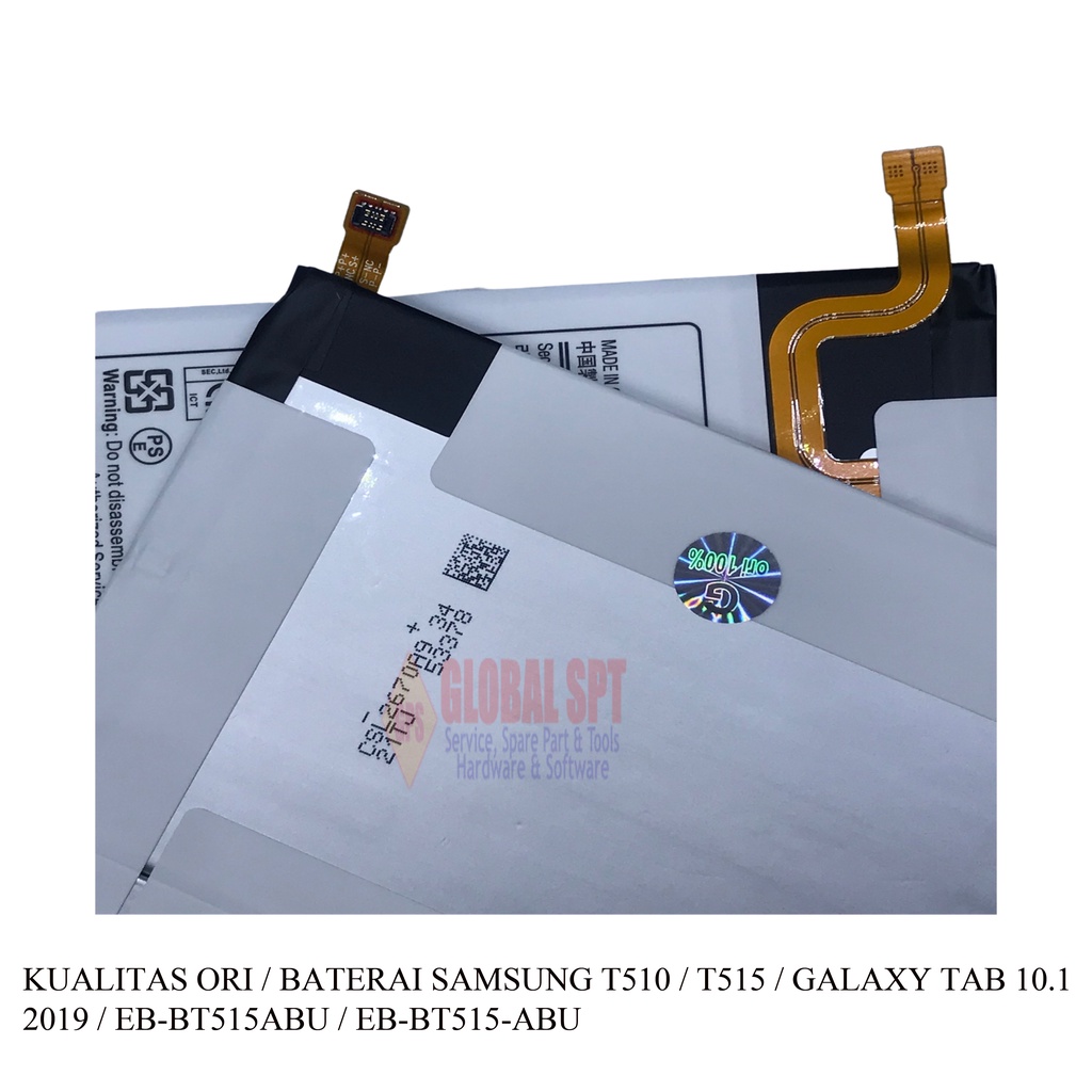 KUALITAS ORI / BATERAI SAMSUNG T510 / BATRE / BATERE / T515 / GALAXY TAB 10.1 2019 / EB-BT515ABU / EB-BT515-ABU