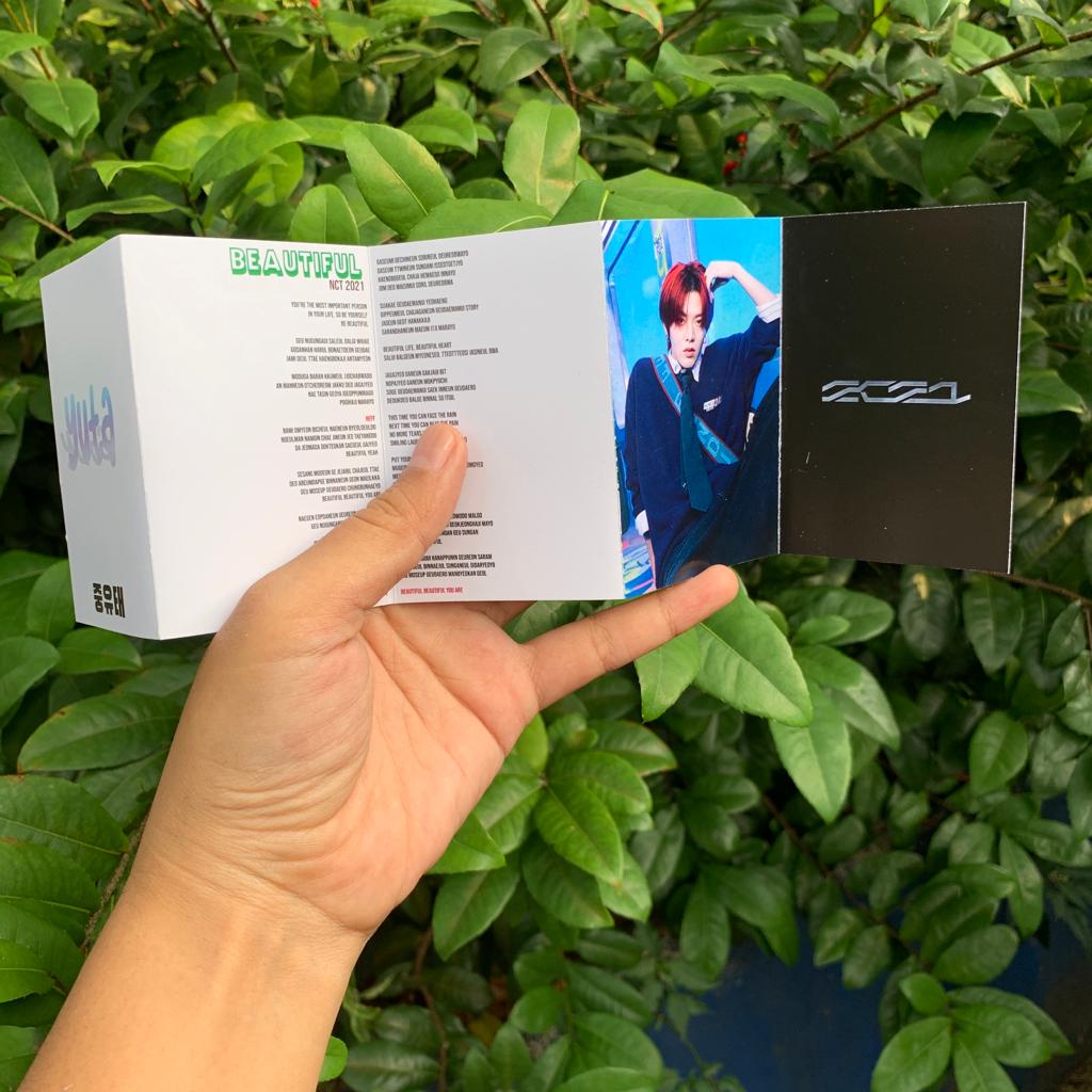 Folded Card Photocard Folded NCT 2021