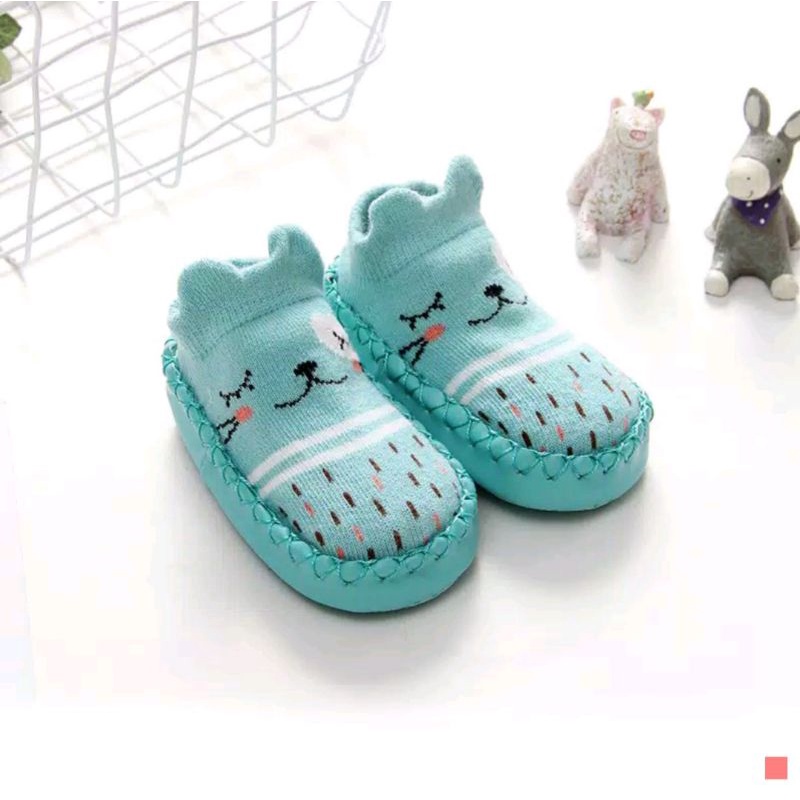 Sepatu Kaos Kaki anak Bayi(Baby prewalker anti selip