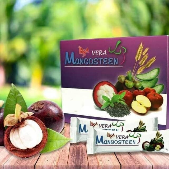 Vera mangosteen Herbal Pelangsing Perut Original