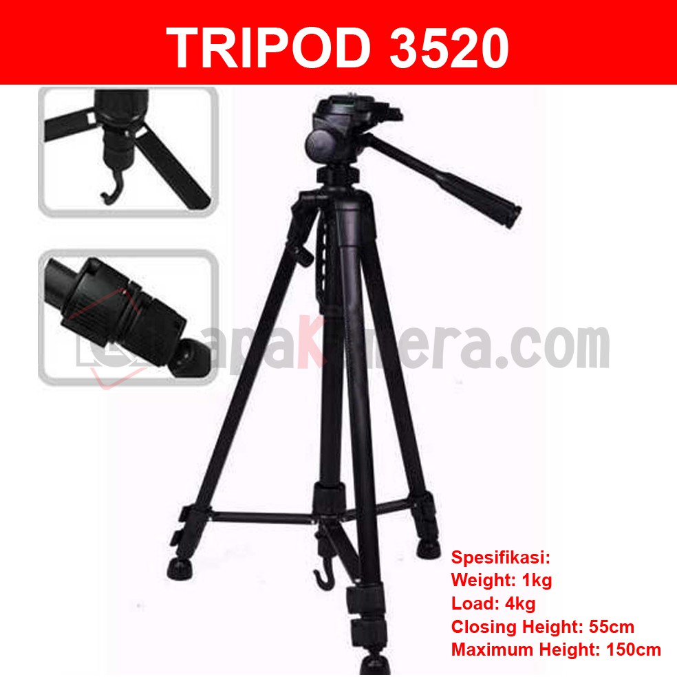 Tripod Kamera dan HP