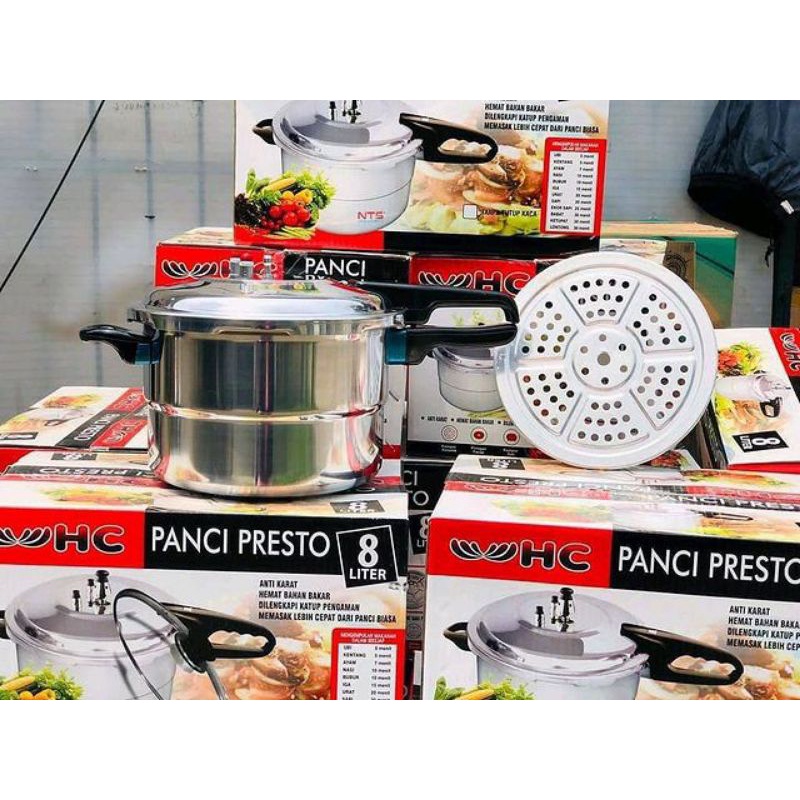 presto/presto 8 liter/presto 8 liter happy call/presto 8 liter murah/presto happy call 8 liter/prest