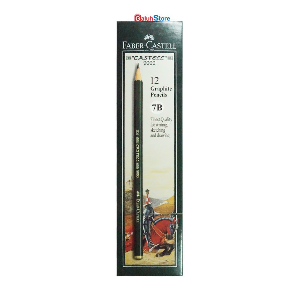

Faber Castell Pensil Castell 9000 7B 1 Box (12 Pcs)