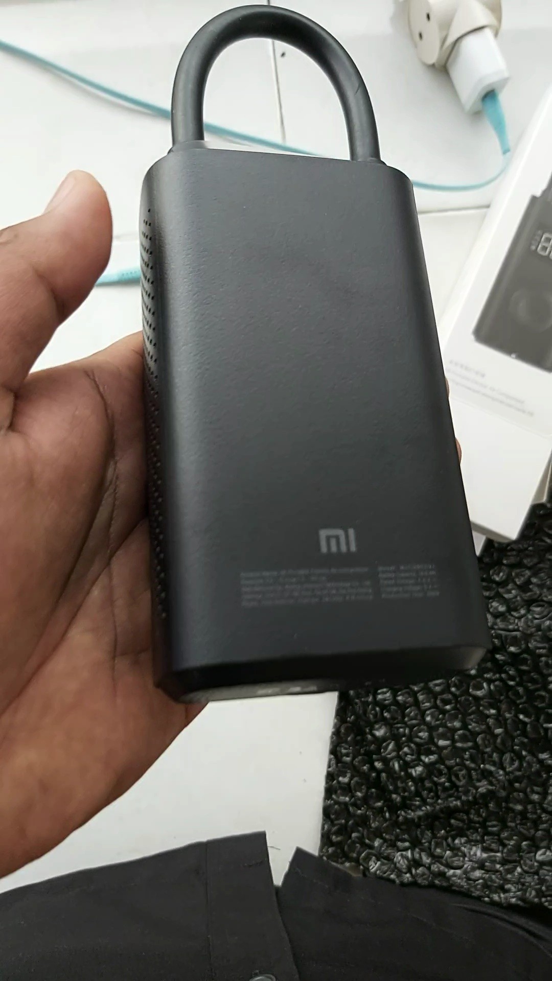 Xiaomi Mijia Electric Air Pump Compressor Portable - Pompa Angin Ban / Sepeda / Bola