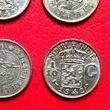 ➤ koin perak 1/10 gulden belanda ⅎ
