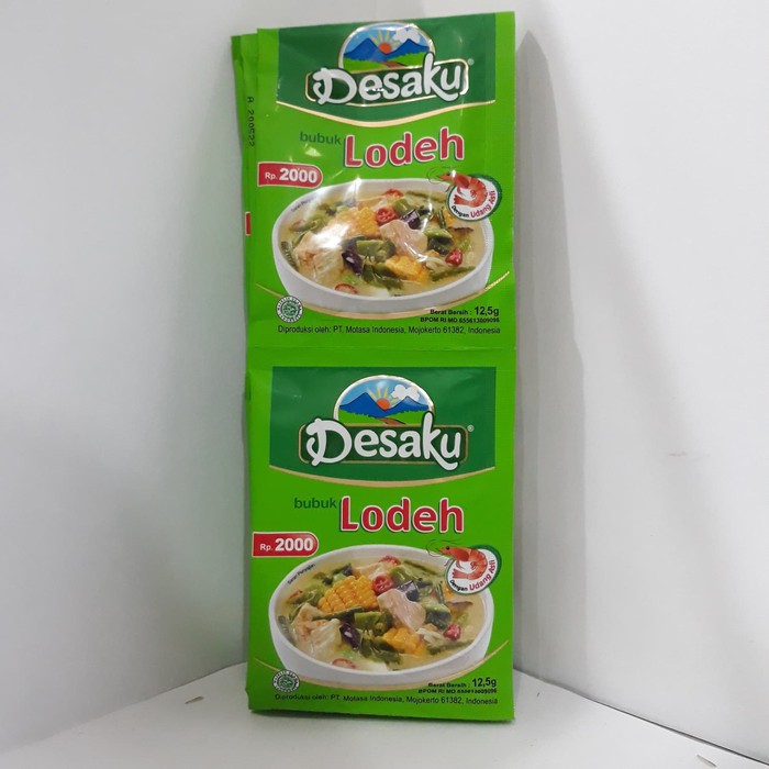 

Jual Desaku Lodeh 12.5gr x 10 Sacet Murah