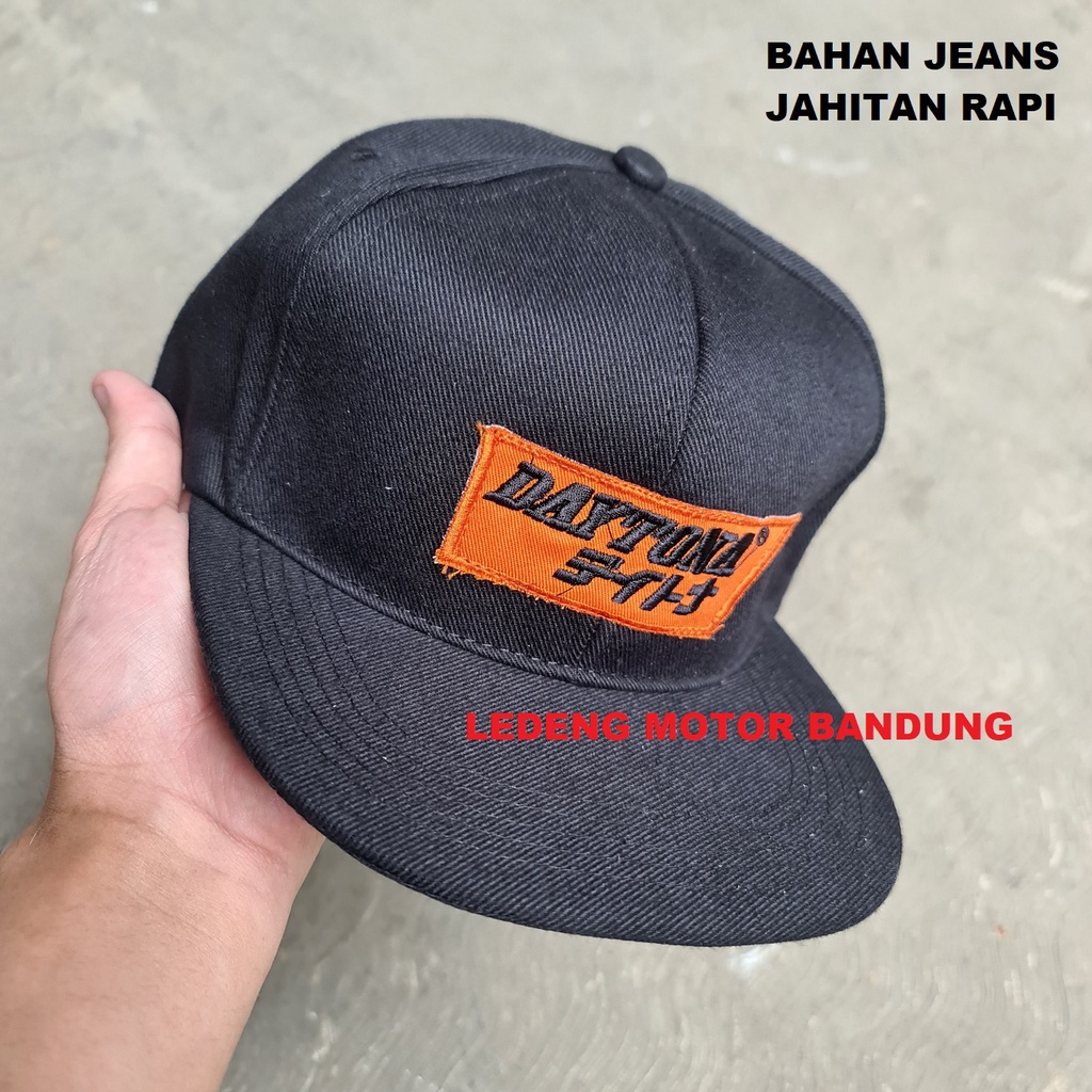 Topi Baseball Hitam Golf Cap Brand Promosi Otomotif