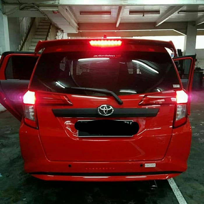 spoiler calya trd with led lebih sporty Terlaris