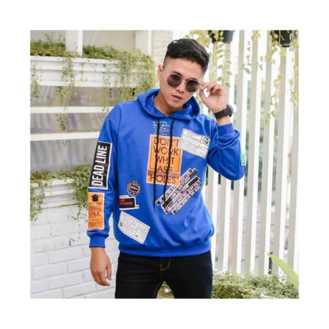 Sweater kece don't work hoodie cewek cowok kekinian termurah