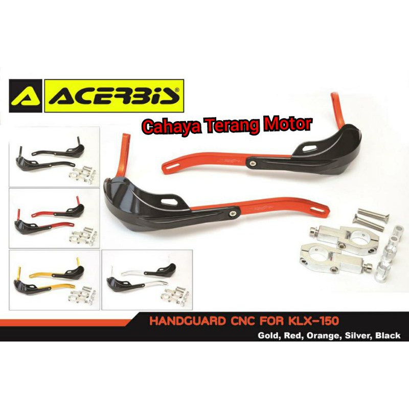 HANDGUARD HANDGAT TULANG PELINDUNG TANGAN ACERBIS UNIVERSAL KLX, CRF, XRIDE, NMAX, PCX, BYSON, CB