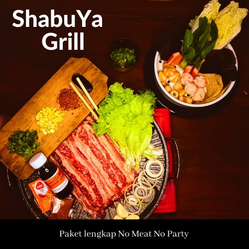 

Paket BBQ + Shabu / Daging Sapi Tipis / US Beef Slice + Steamboat / Shabu untuk 4-6 Orang