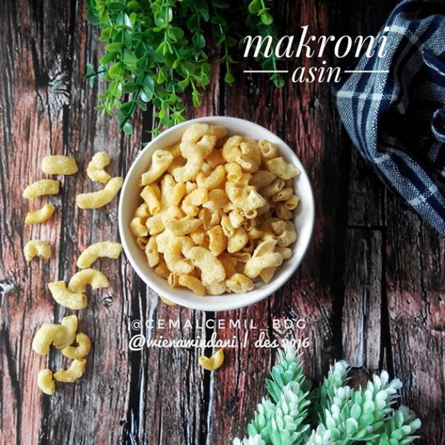 

CCB - MAKARONI ASIN 200 GR ORIGINAL / MAKARONI MURAH / MAKRONI ORI / MAKRONI BANDUNG