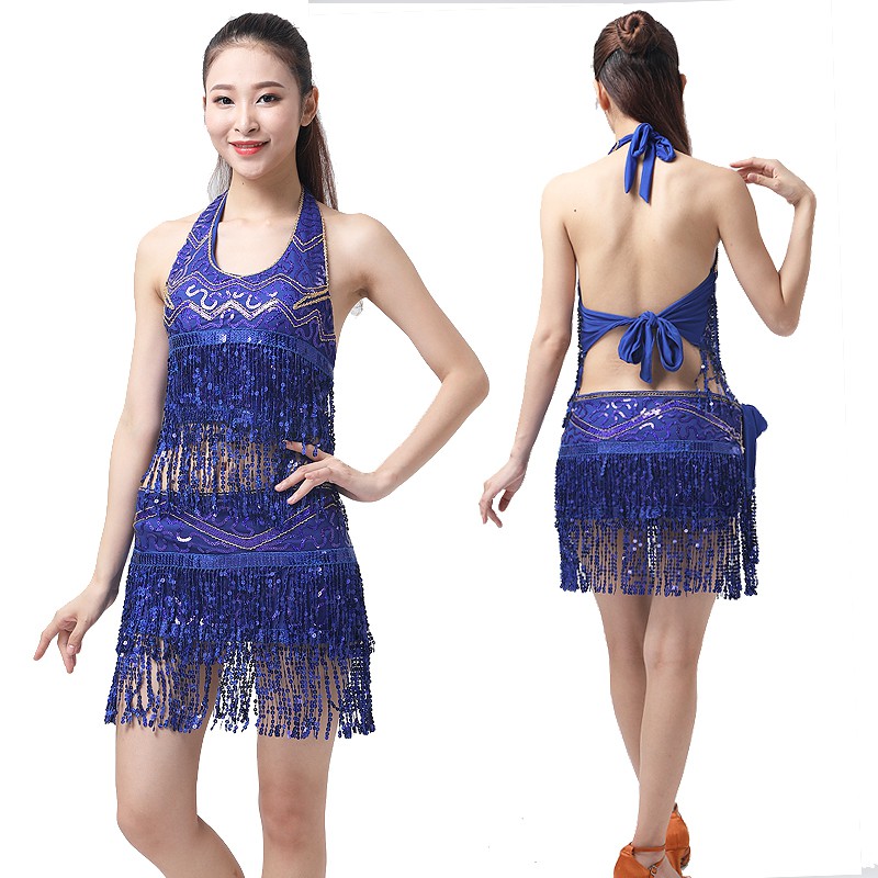 BELLY DANCE COSTUME KOSTUM TARI PERUT DANCE TRIBAL INDIA SEQUIN TASEL PAYET BRA ATASAN SELENDANG