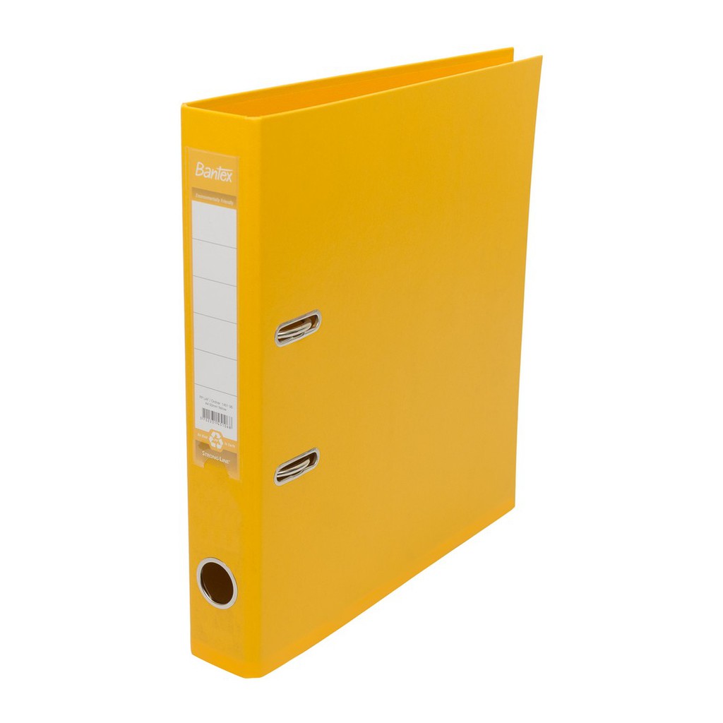 

[Zada] Bantex Lever Arch File Ordner Plastic A4 5cm Yellow #1451 06