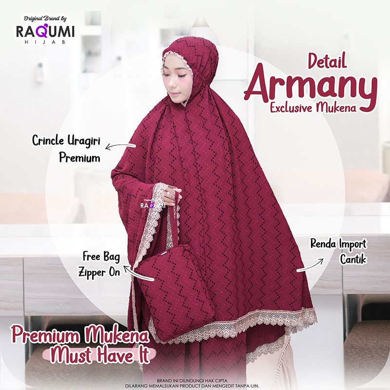 Armany Mukena Premium by RaQumi Hijab