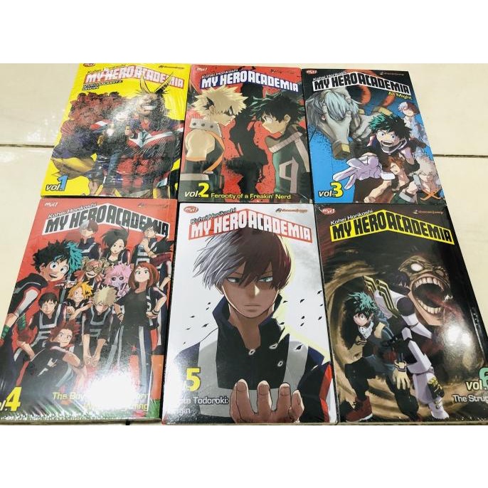 

Paket buku komik my hero academia set