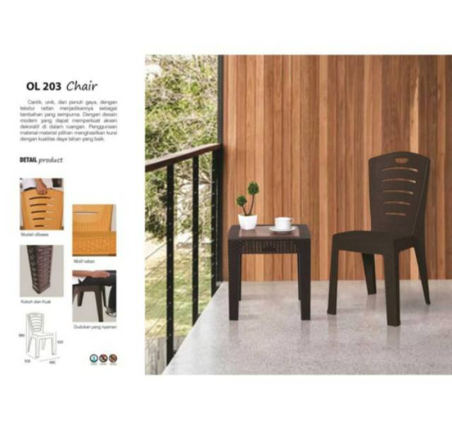 KURSI / BANGKU SENDER / KURSI PLASTIK / KURSI TAMAN