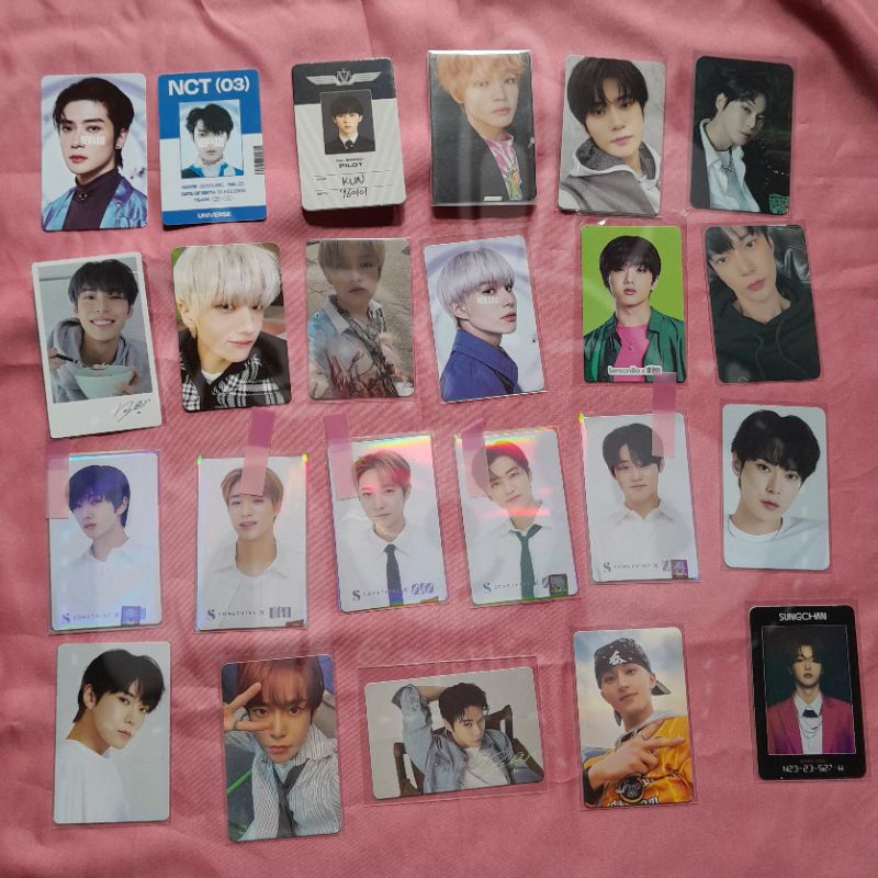(1/2) PHOTOCARD PC DOYOUNG JAEHYUN JAEMIN JISUNG MARK JENO CHENLE RENJUN SUNGCHAN KUN JUNGWOO SOMETH