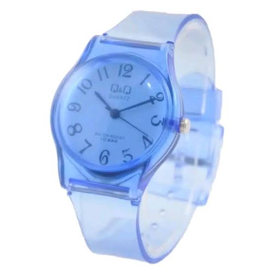 WBS ✅COD JAM TANGAN COUPLE ALBA VINTAGE CASUAL GROSIR IMPORT KULIT PREMIUM ANALOG PRIA WANITA PASANGAN TERBARU ANAK REMAJA MURAH PREMIUM AL008 /C9/C10-JELLY BIRU TUA