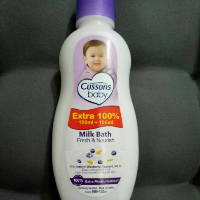 Cussons baby milk bath extra100% 100+100ml