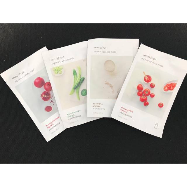 Innisfree Sheet Mask My Real Squeeze 100% Original