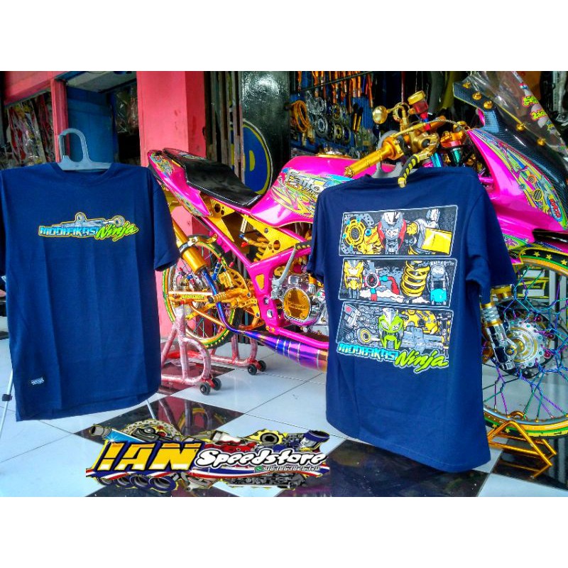 Kaos ninja modifikasi, kaos Racing ninja, kaos mothai ninja