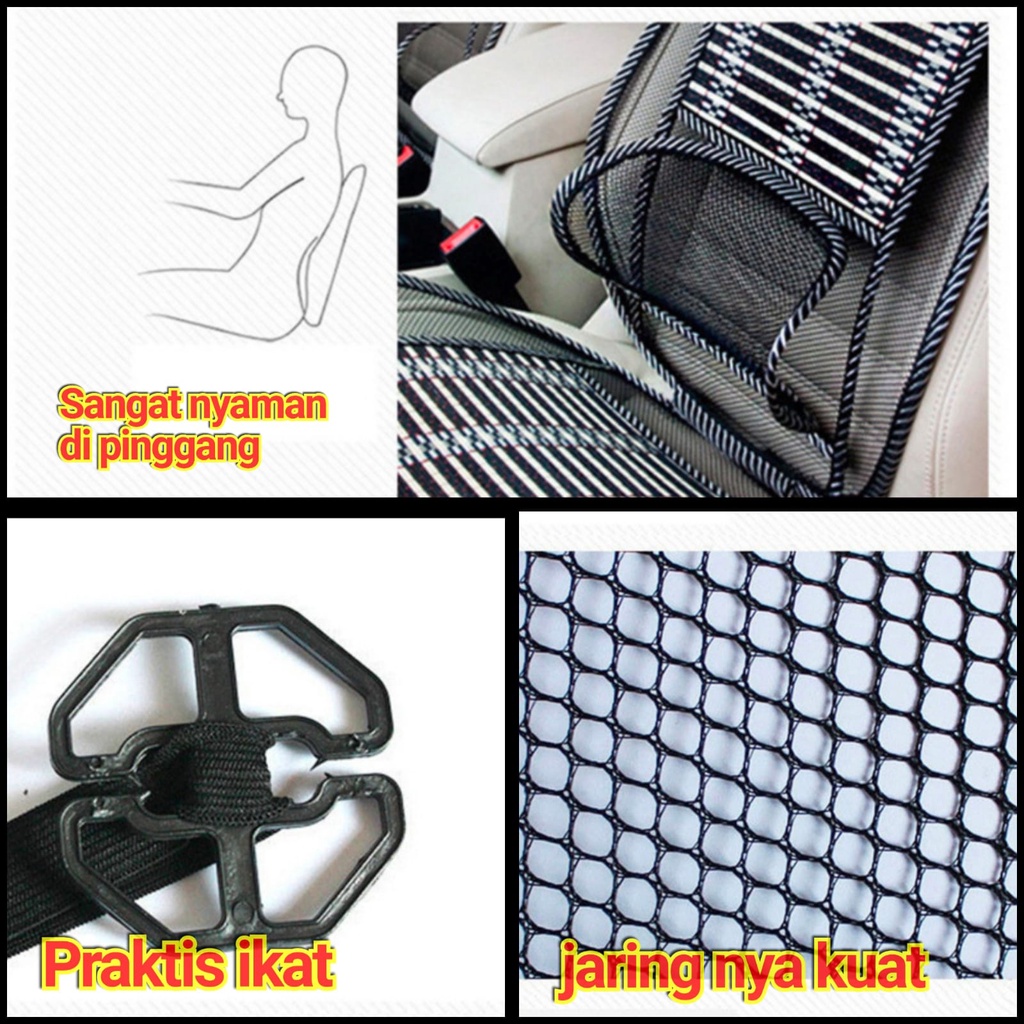 Alas Mobil Duduk Anti Panas Mobil - 1 set Mobil Sandaran Car Seat