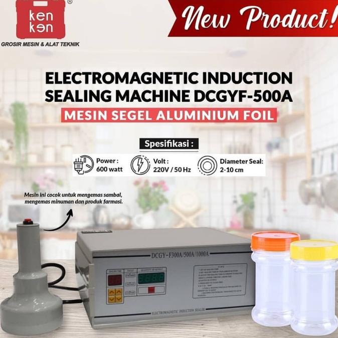 Segel Botol Sambal Induction Sealer Machine Mesin Segel Induksi Segel