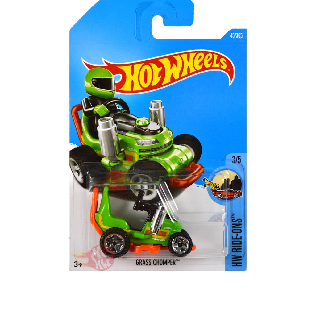 Grass Chomper Hijau / Green- Hot Wheels Hw Hotwheels - 7Dbdee - Original Asli