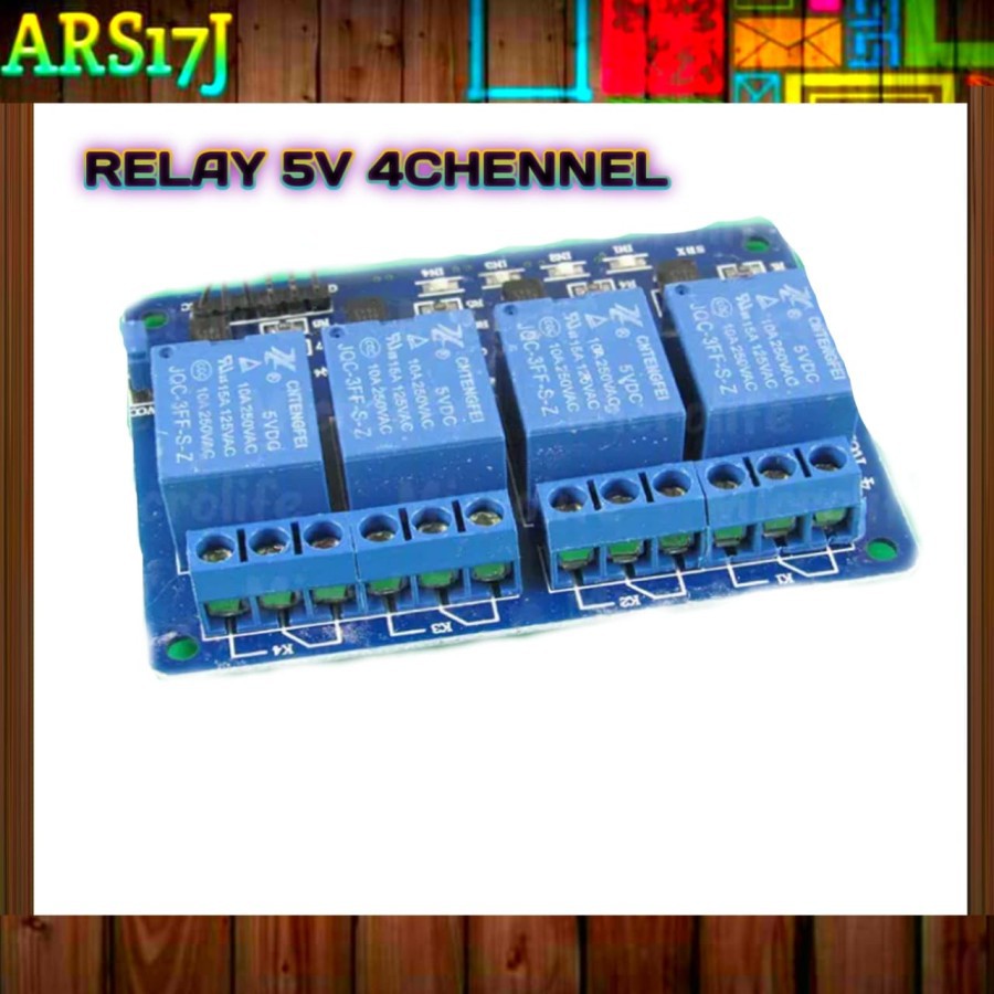 RELAY 5V 4 CHANNEL RELAY MODULE FOR ARDUINO