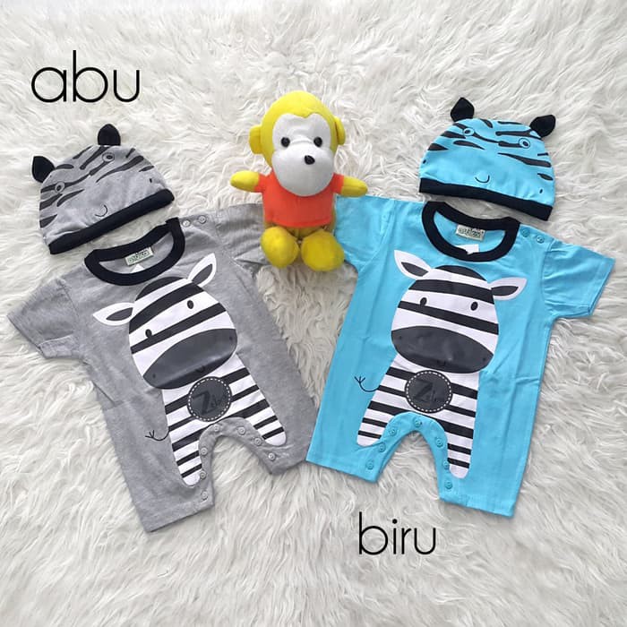 Baju Bayi Jumpsuit LAKI COWOK Lengan Panjang Lengan Pendek Umur 1 2 3 4 5 6 7 8 9 10 11 12 Bulan XX9
