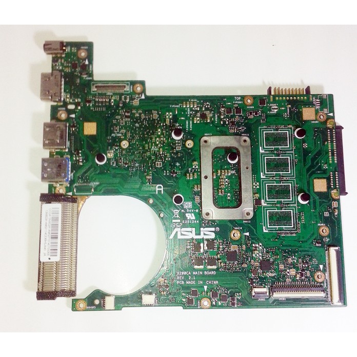 Main Board / Mobo asus x200Ca ( mesin/ Motherboard notebook asus x200 Ram 2GB