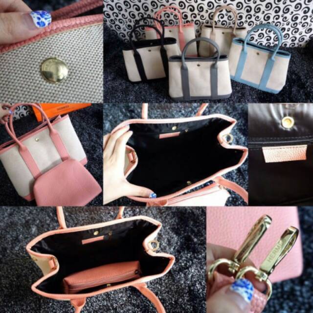 Tas H Garden Party Canvas Tote