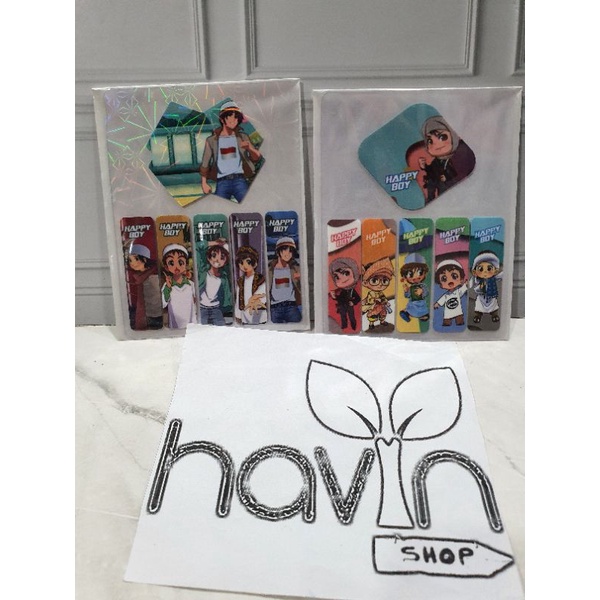 PEMBATAS bahan PLASTIK 5+1 BESAR/STICKY NOTE/STICK NOTE-Cowo Muslim