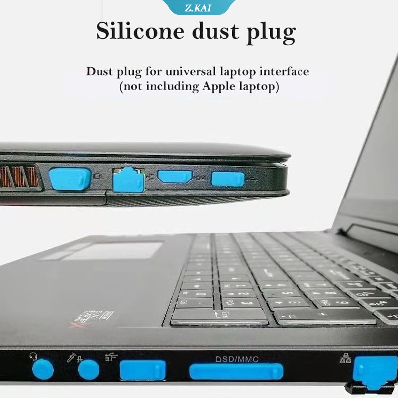 16pcs Plug Silikon Anti Debu Untuk Plug Usb / Laptop / Komputer