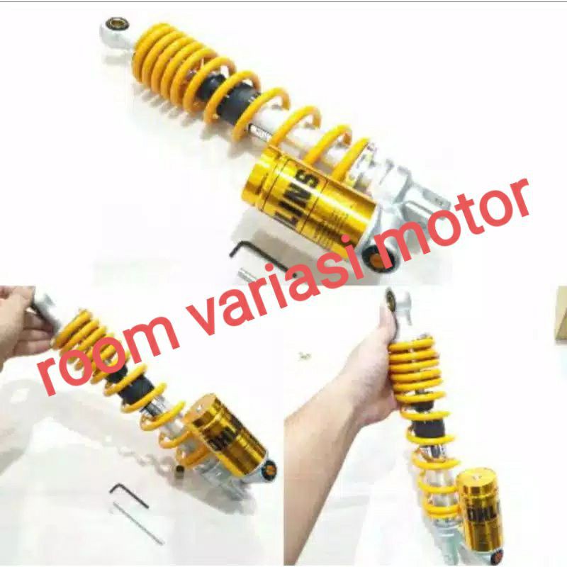 SHOCK BREAKER SHOCK TABUNG BAWAH OHLINS 330MM VARIO 125 VARIO 150 310MM SCOOPY BEAT MIO DLL