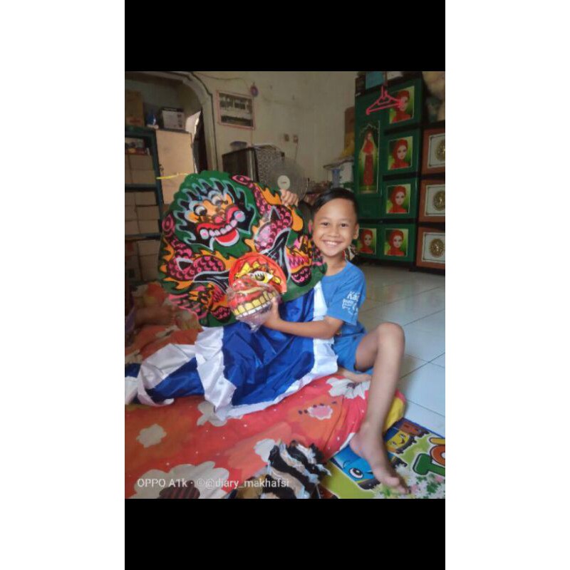 Barong Barongsai Jaranan Jathilan Ganongan Kuda Kepang reog thik Barongan anak mainan anak barongan 