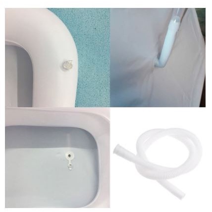 BAROKAH Portabel Inflatable Sink PVC Shampoo Basin Wash Baskom Cuci rambut