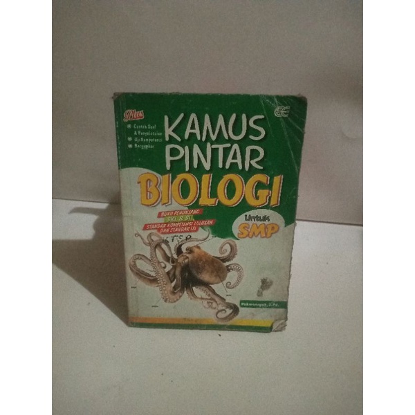 buku kamus pintar biologi untuk smp