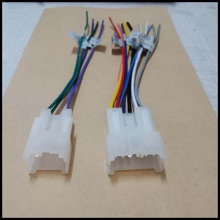 Promo Terbatas Soket Tape Mobil Toyota Daihatsu / Soket Headunit Toyota / Soket Audio
