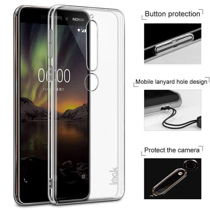 Imak Hard Case Crystal Case II Pro Nokia 6.1 Nokia 6 2018 Original