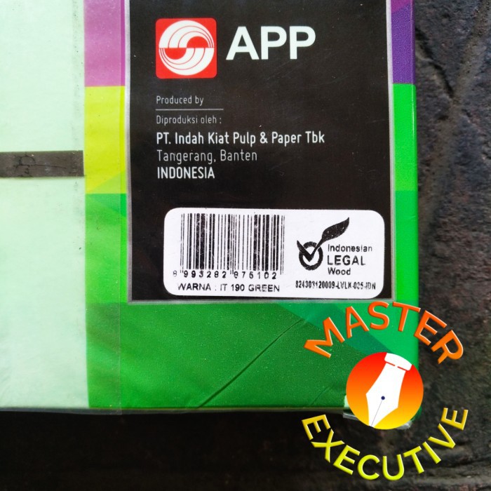 [Rim] Sinar Dunia SiDu Color Kertas A4 80 gsm Warna Green IT 190