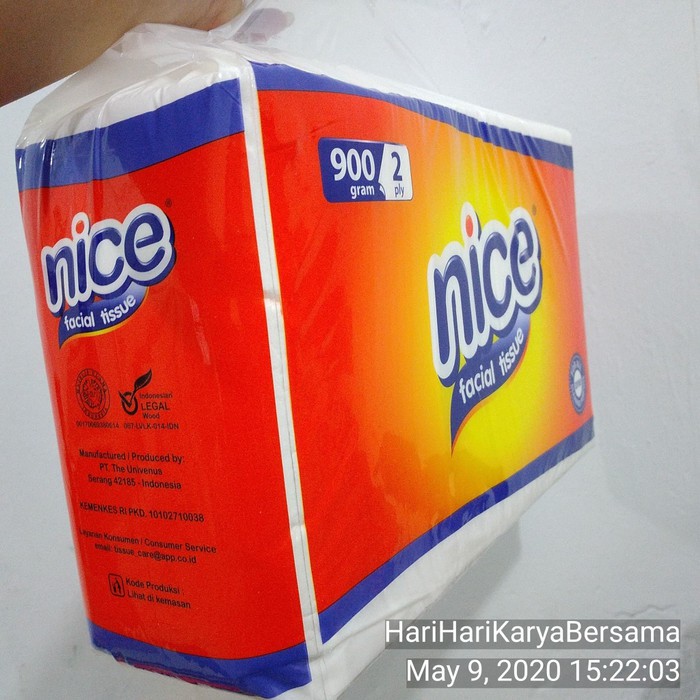 NICE FACIAL TISSUE 2PLY 900GR-2