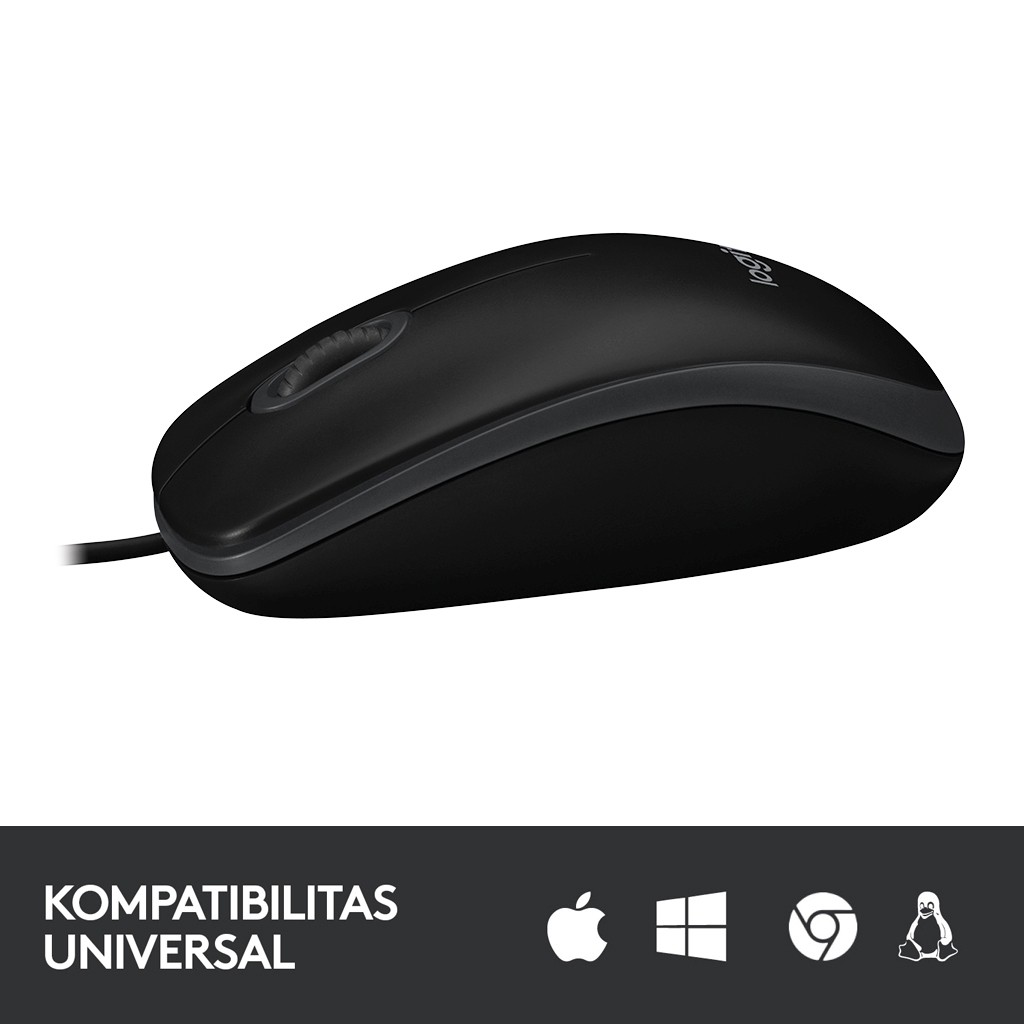 Mouse Logitech Kabel B100