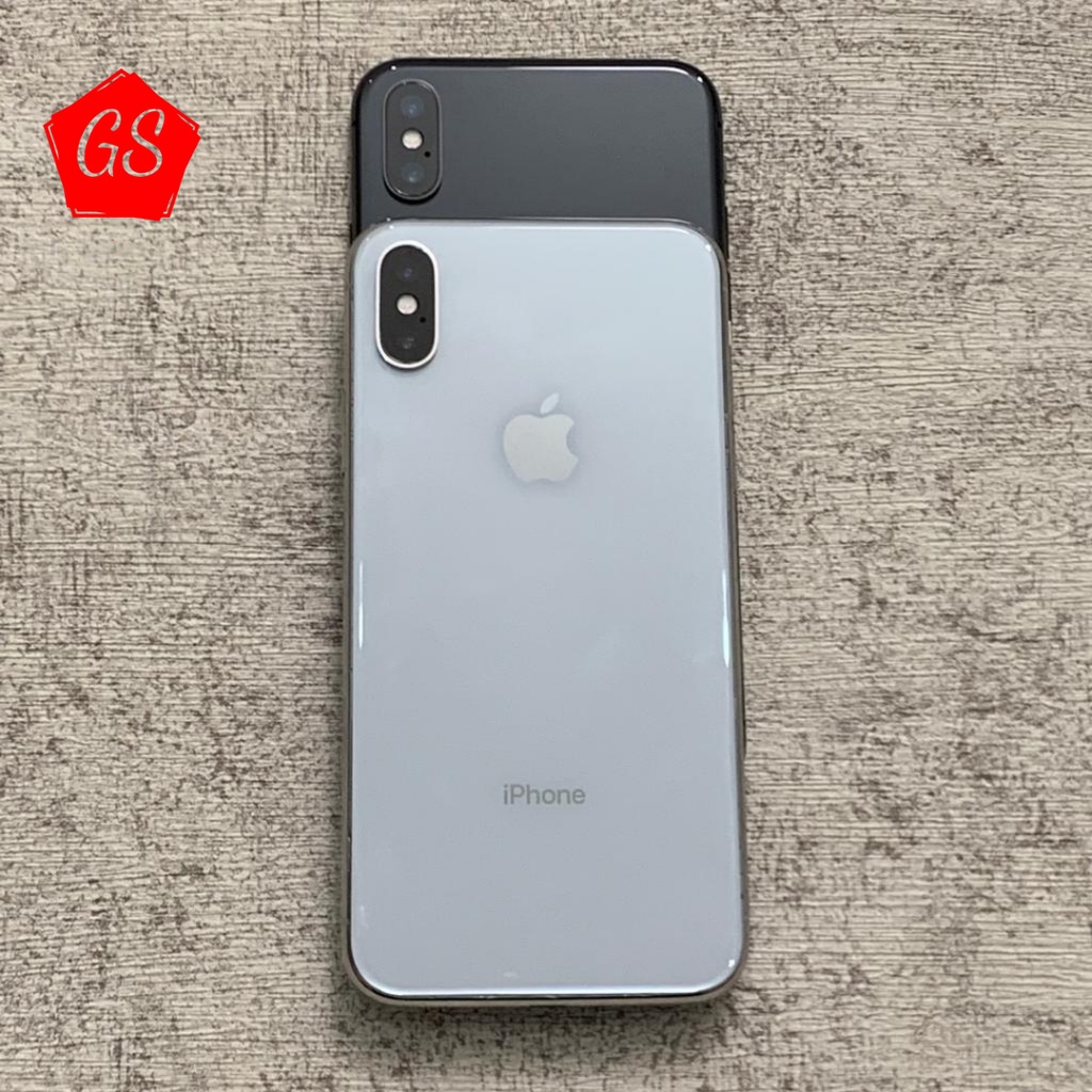 IPHONE X 256GB / 64GB SECOND ORIGINAL 100% MULUS / FULLSET