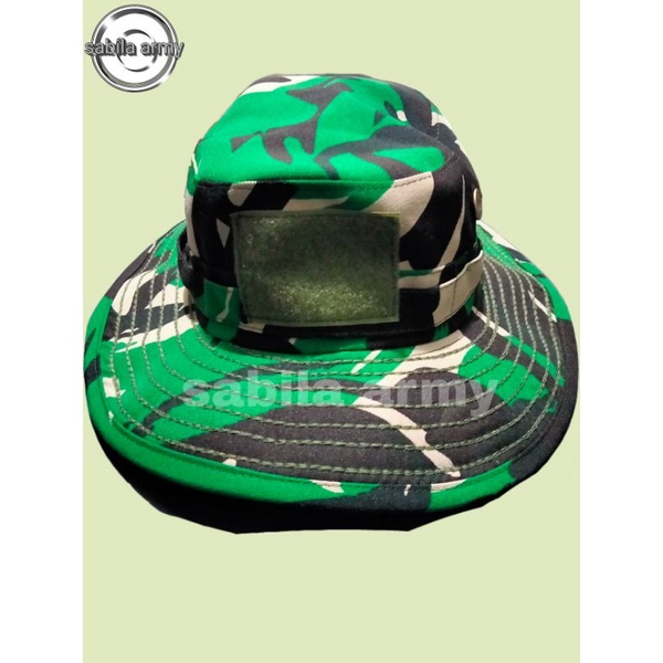 topi rimba velbet/topi rimba tni loreng malvinas