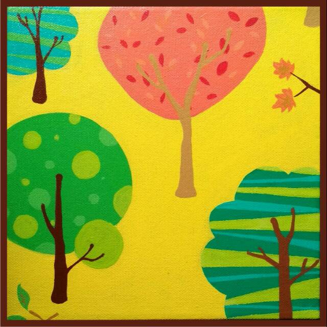 

Lukis Kanvas Dekor (Handmade)