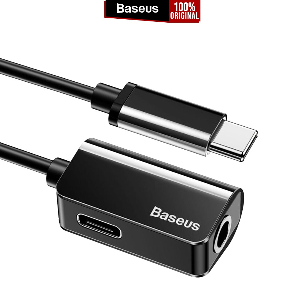 

Type C to 3.5 mm Audio Jack Connector Baseus L40 Converter Adapter Cable
