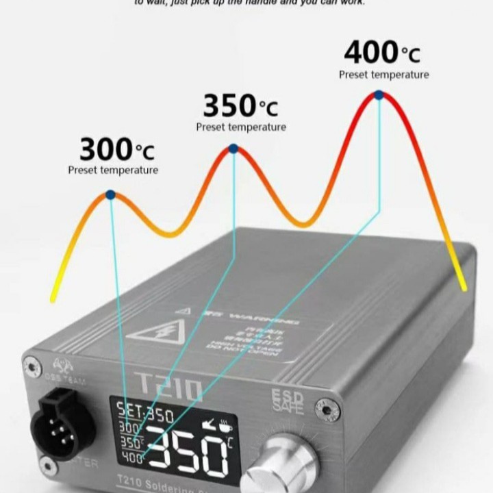 SOLDER STATION T210 by OSS TEAM Original