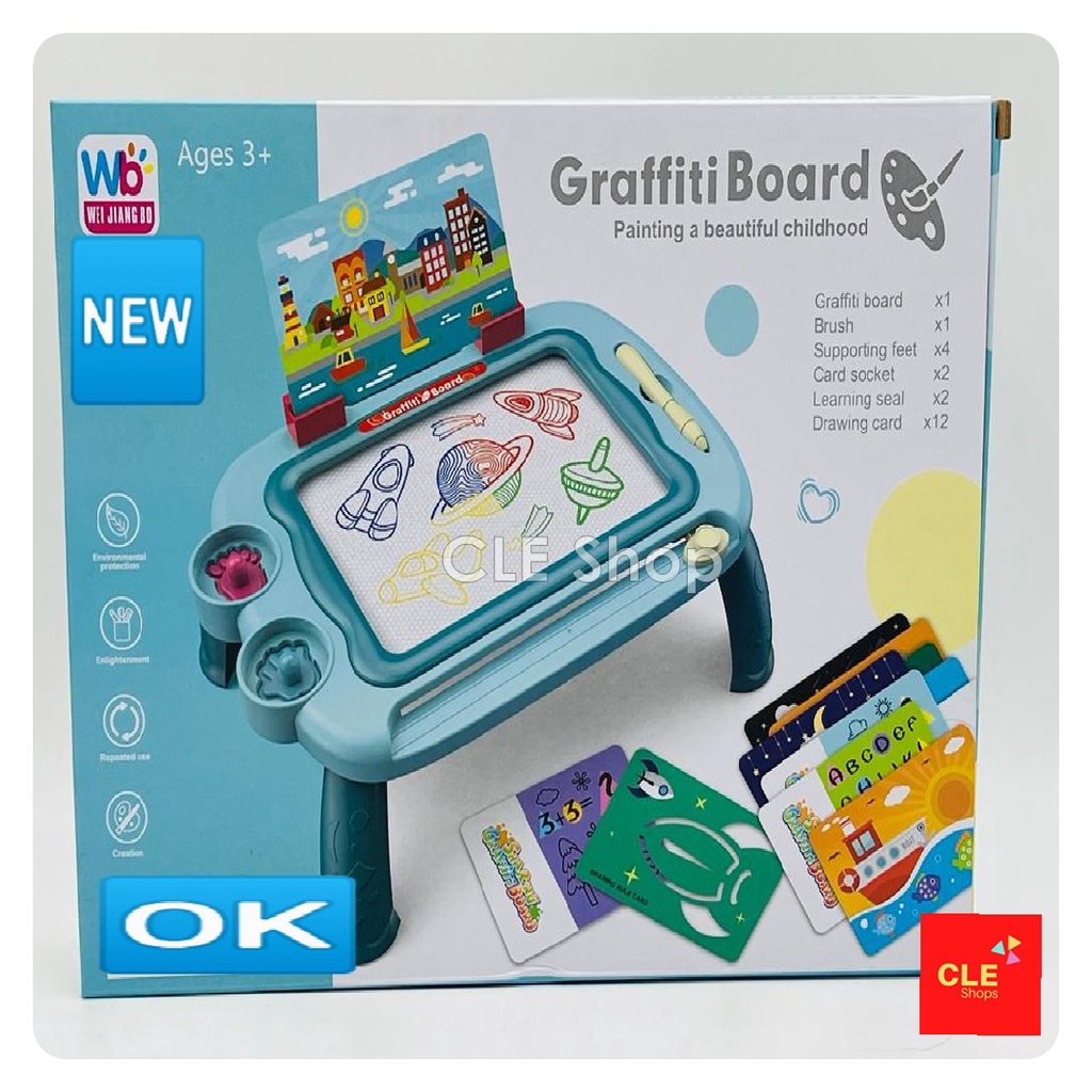 

MAINAN PAPAN TULIS MAGNET/LEARNING CASE MAGNETIC EDUKASI
